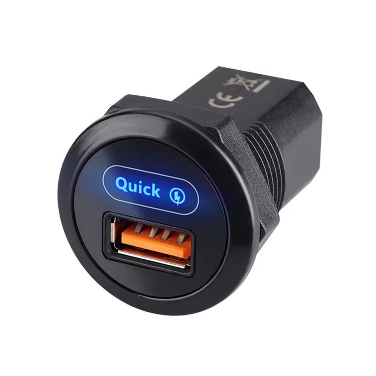 12/24V Quick PD Type C Usb Car Charger For Bus Boat RV Motorcycle