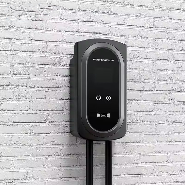 New Design Ac Ev Wallbox Charger 32A Type2 Wall Mount Ev Chargers Level 2 For Home